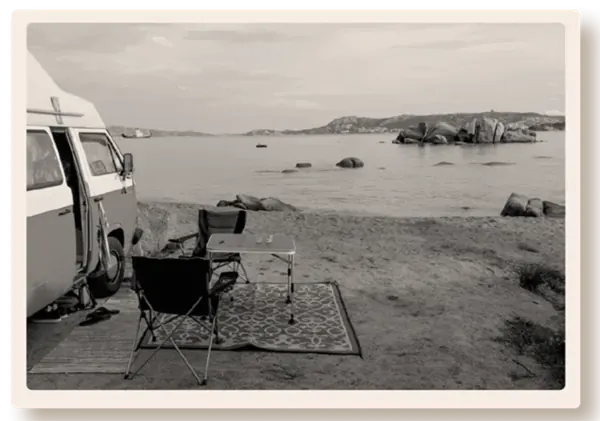 Camping in Italien früher