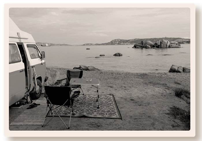 Camping in Italien früher