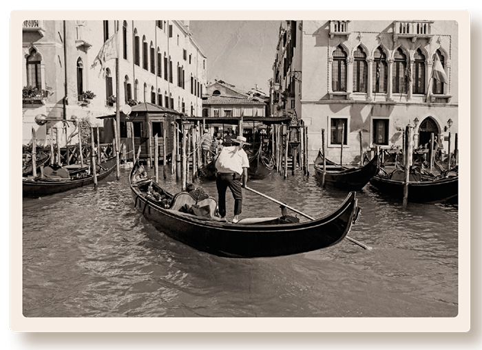Gondelfahrt in Venedig
