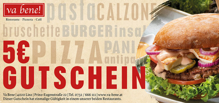 Va Bene Gutschein über 5 Euro